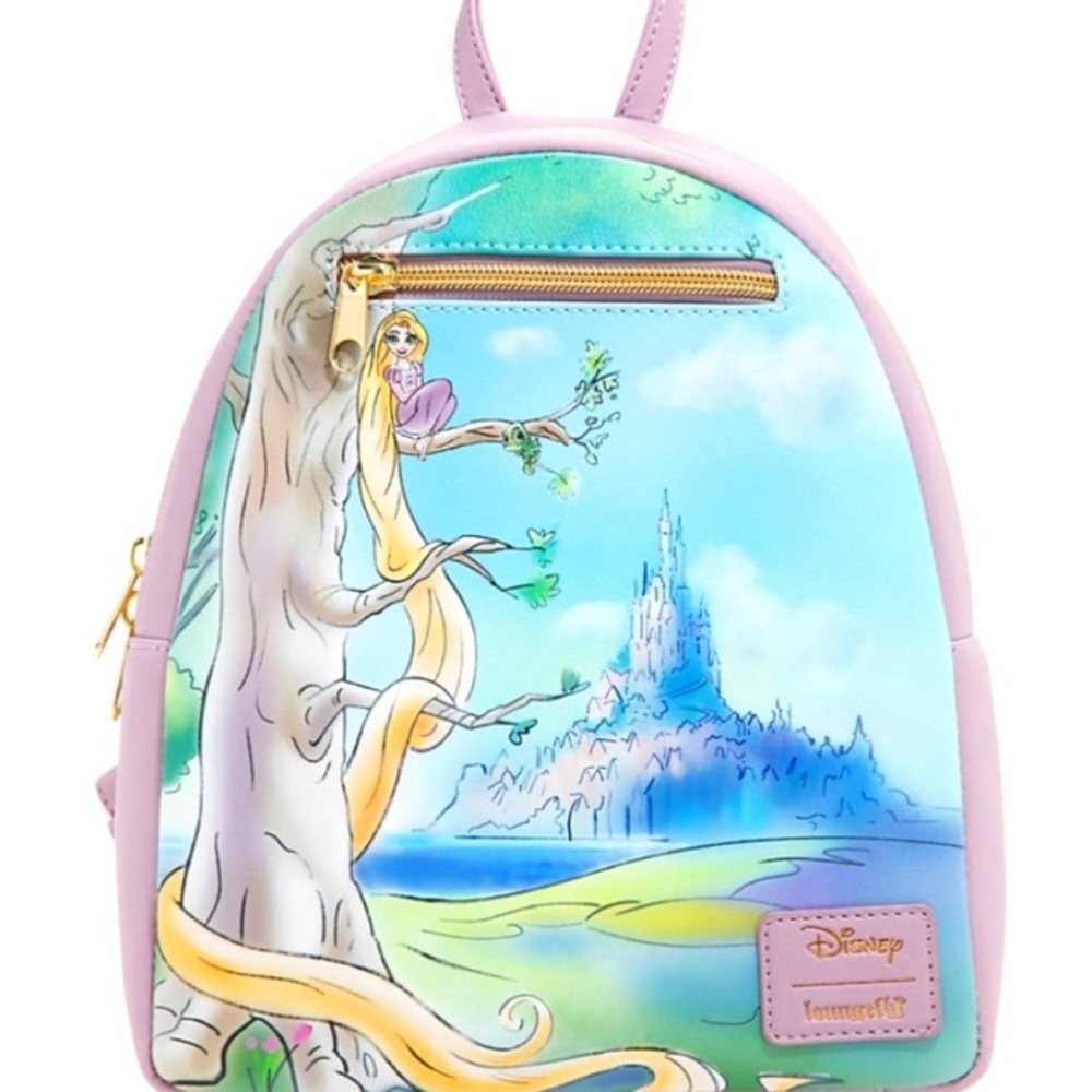 Repunzel Loungefly mini backpack!